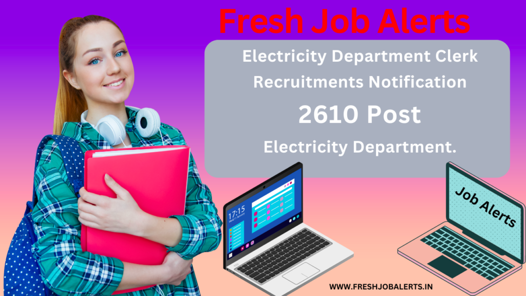 Electricity Department Clerk Recruitments
