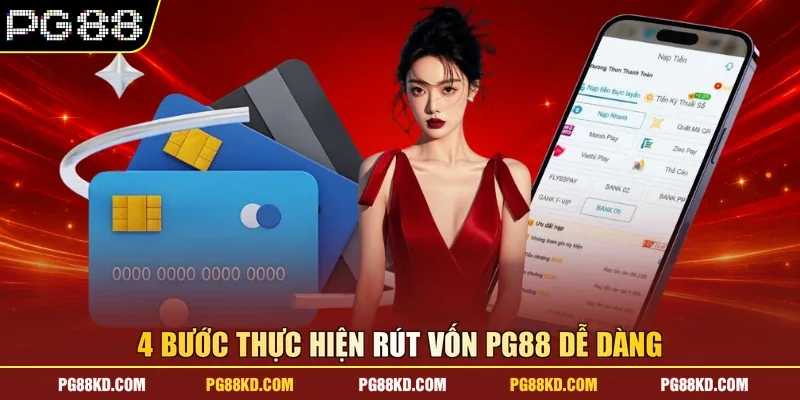 4 bước thực hiện rút vốn PG88 dễ dàng
