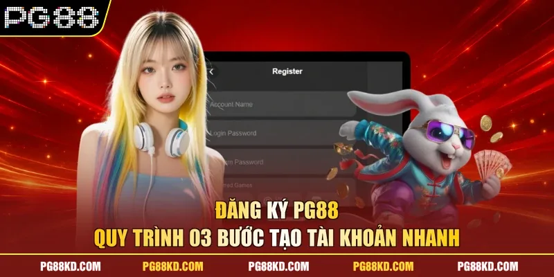 Đăng Ký PG88 - Quy Trình 03 Bước Tạo Tài Khoản Nhanh