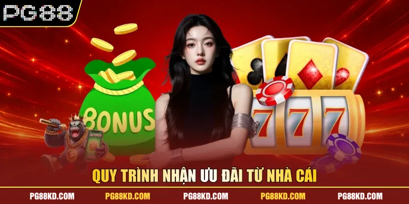 Quy trình nhận ưu đãi từ nhà cái
